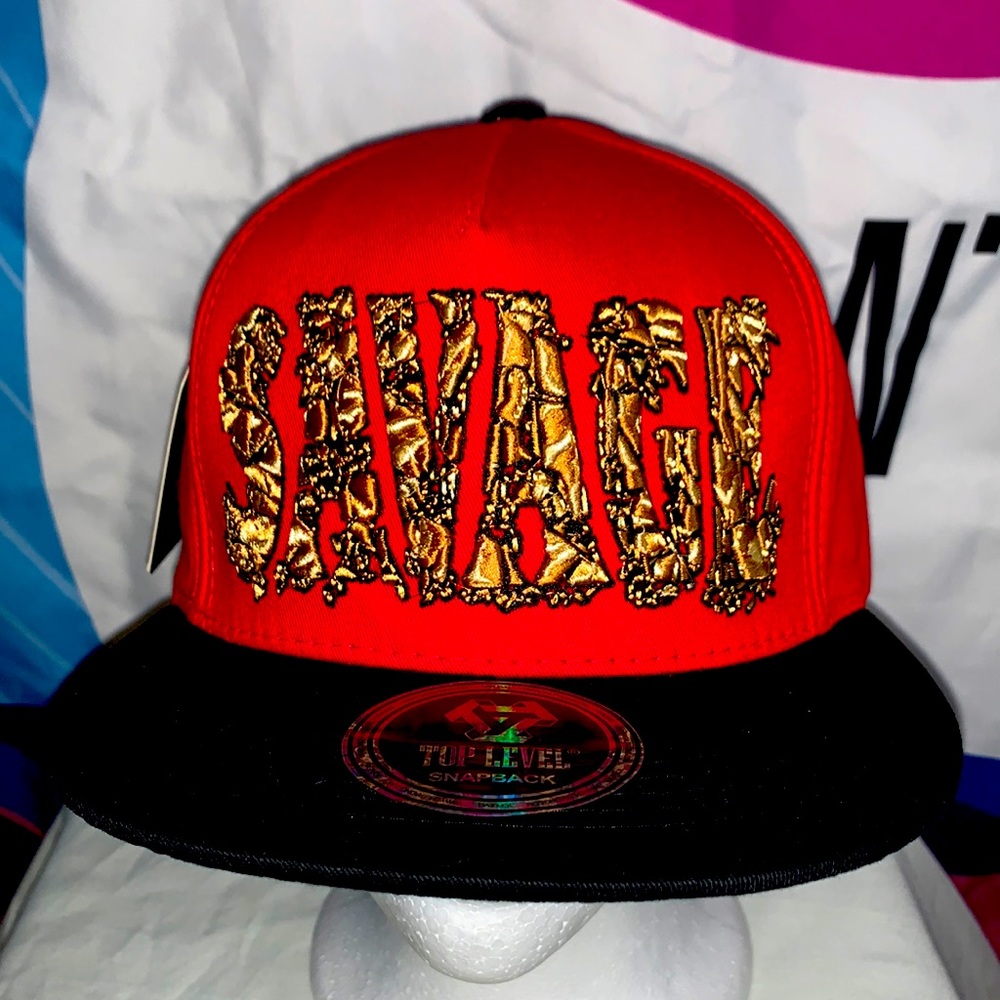Top Level Savage Logo SnapBack